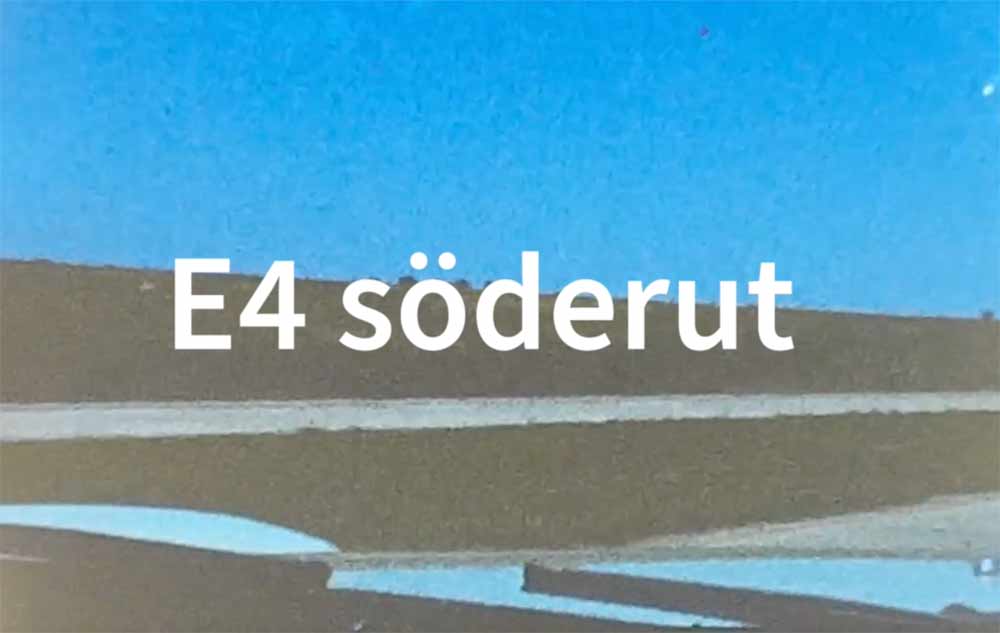 E4 söderut - Virke cover